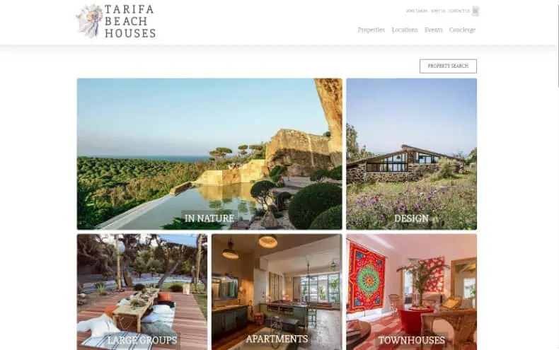 Real estate agency, WordPress, Custom templates, Custom booking form, Custom admin dashboard, Spanish and English